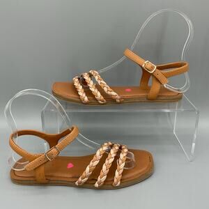 Steve Madden Girl’s Georjia Sandals Brown Size 3